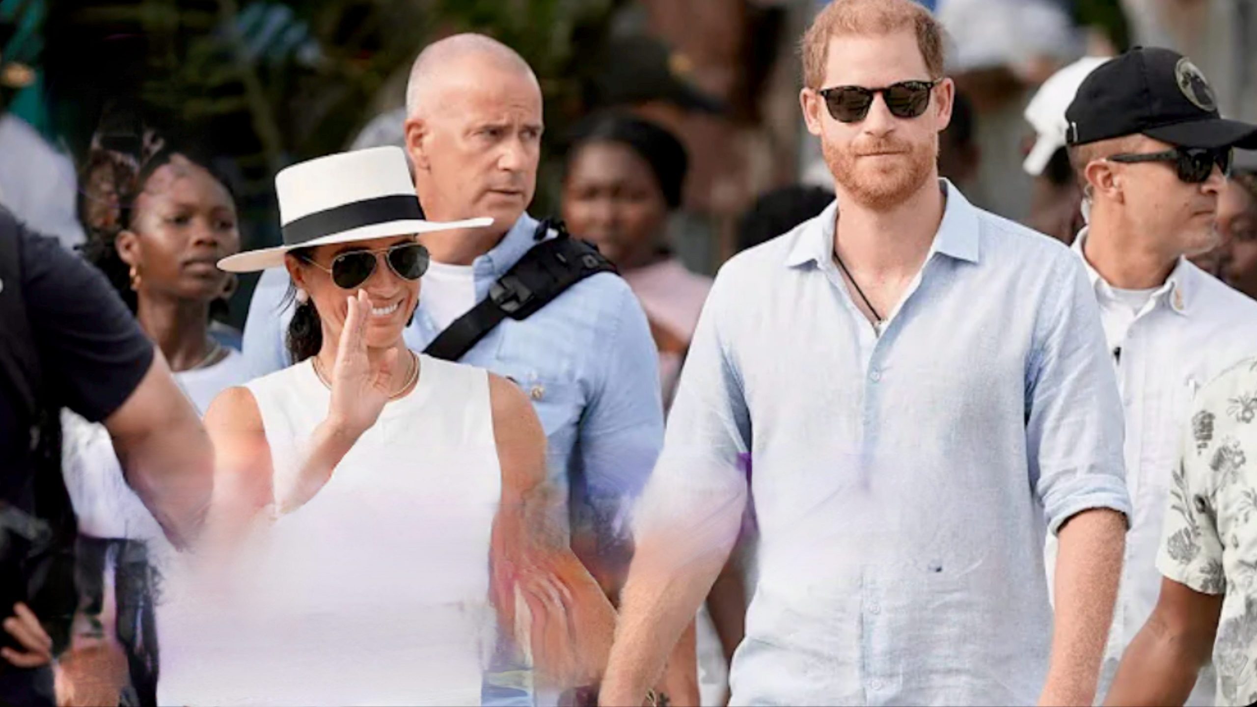 Harry and Meghan return to Britain