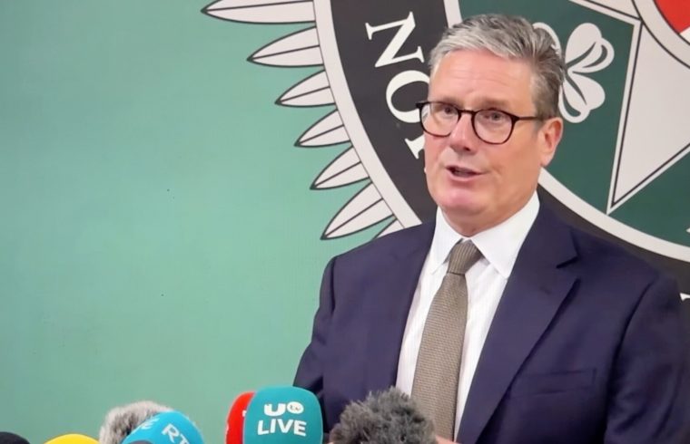 Keir Starmer condemns riots in Northern Ireland