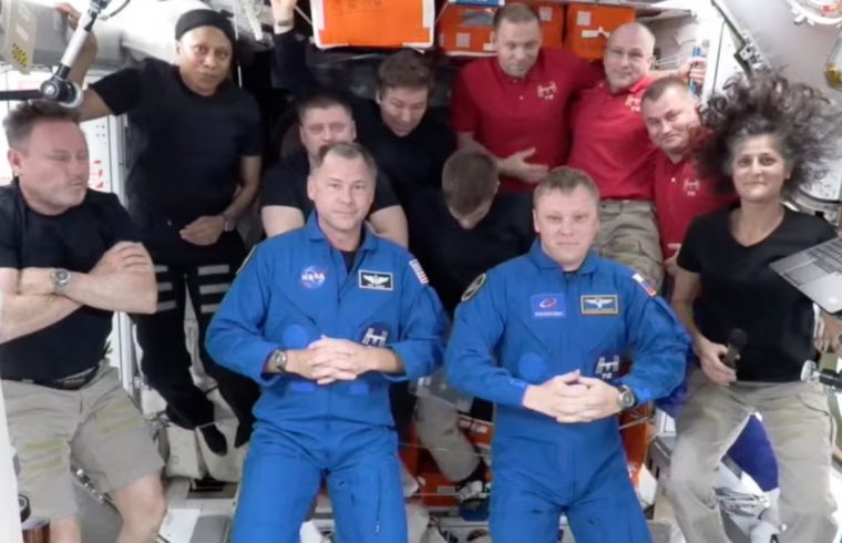 up to 11 astronauts on board ISS