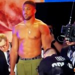 Joshua at weigh-in