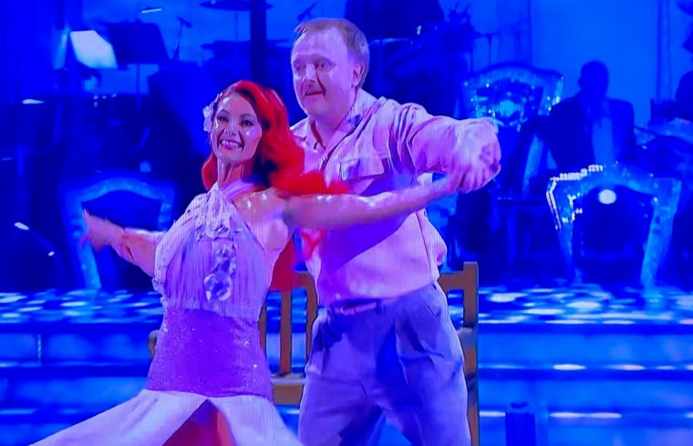 Strictly: Chris McCausland has crowd in stitches