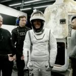 first private astronaut exits rocket