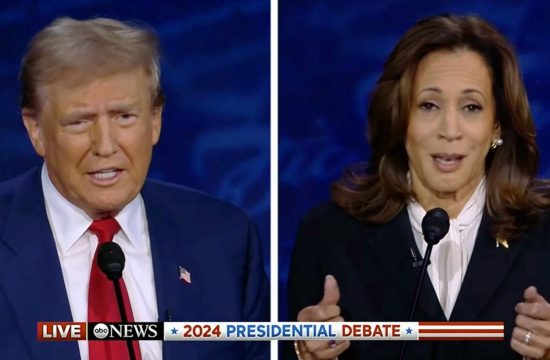 Live: Trump vs Harris Presidential Debate