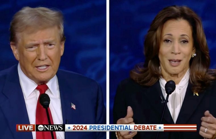 Live: Trump vs Harris Presidential Debate