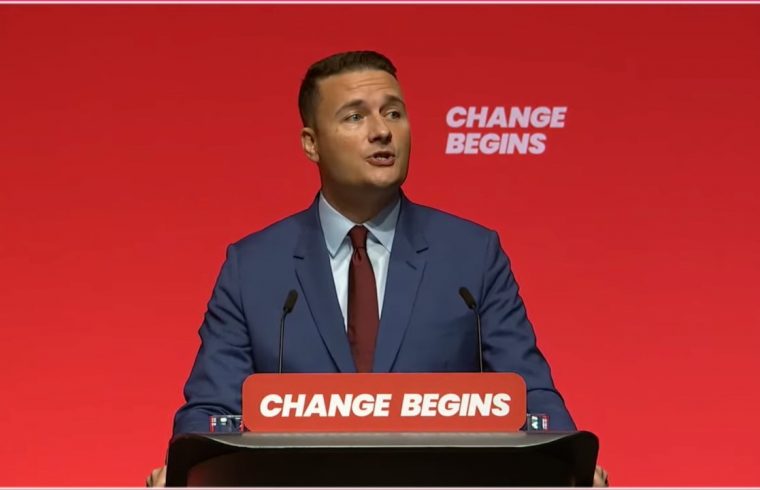 Labour Party Conference - Wes Streeting and NHS