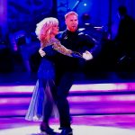 Neil Jones was her partner and dancing teacher