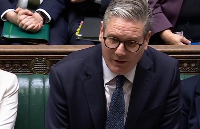 PMQs Starmer economic growth must be spread across country