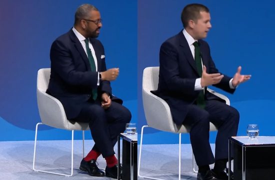 Tory leader candidates Robert Jenrick and James Cleverly