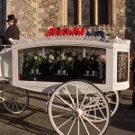 liam payne funeral carriage arrives