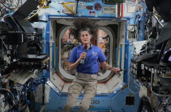 NASA Suni Williams talks with New England Sports Network