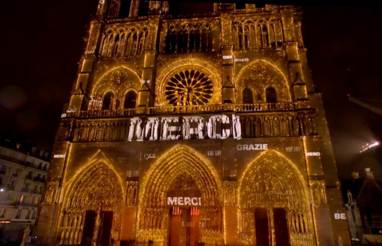 Live - Notre Dame Cathedral Reopening Ceremony