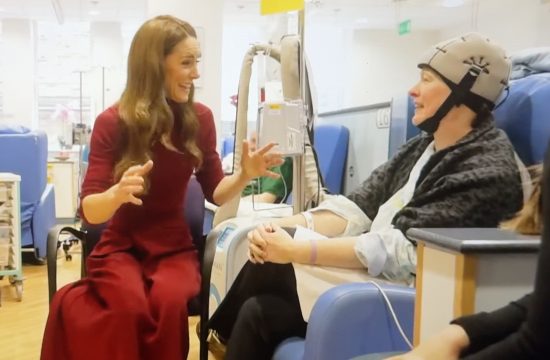 Kate talks of being in remission from cancer