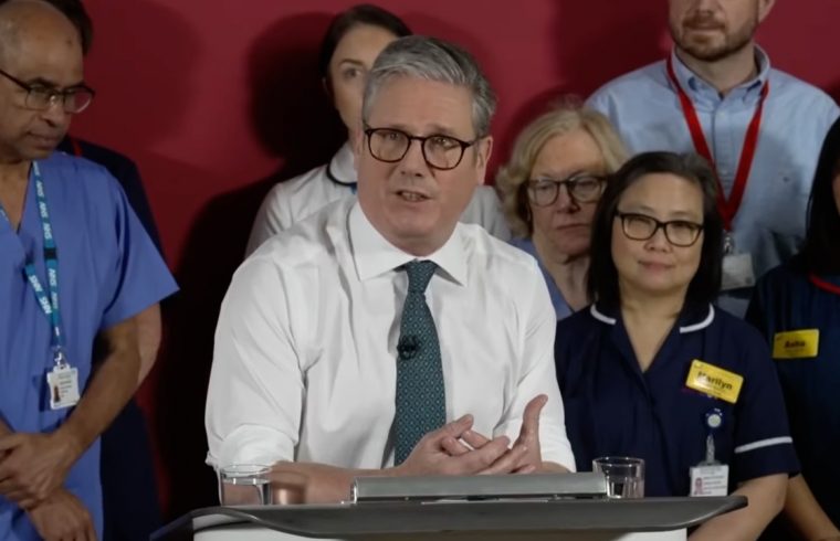 LIVE: Sir Keir Starmer speech on NHS commitments