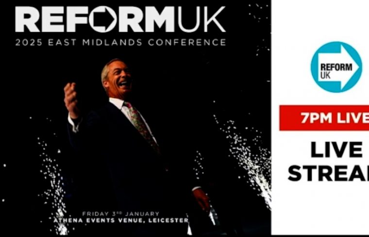 Reform UK's East Midlands Conference