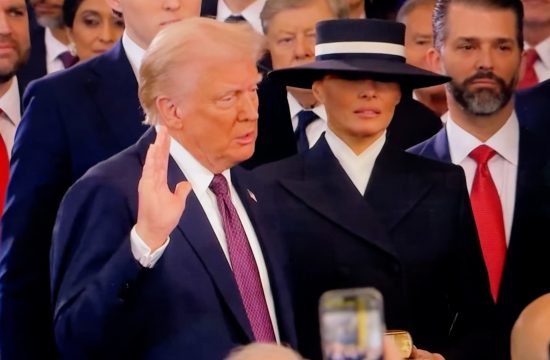 President Donald Trump - pledges "golden age" for America