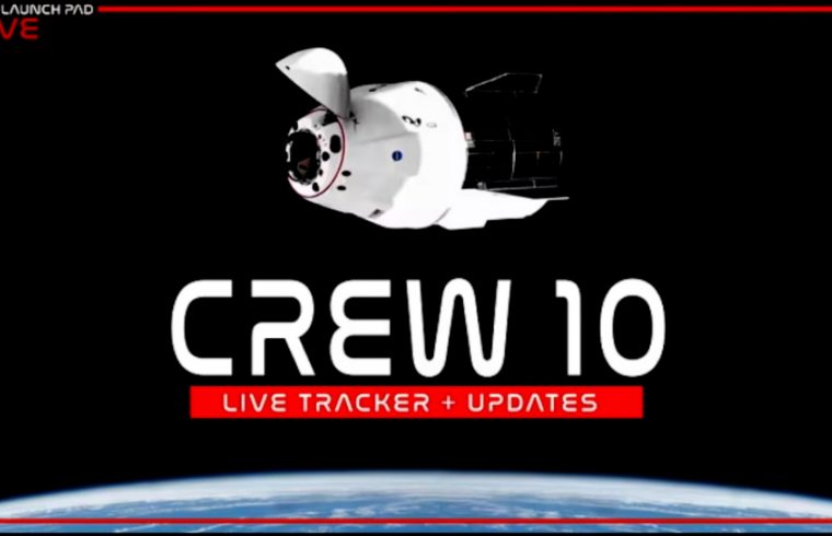 NASA's SpaceX Crew-10 Tracker