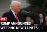LIVE: Trump announces sweeping new tariffs