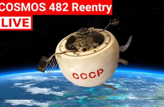 Live: 53 Year COSMOS 482 Reentry Countdown