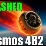 Crashed Cosmos 482