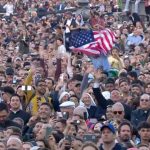crowd was jubilant