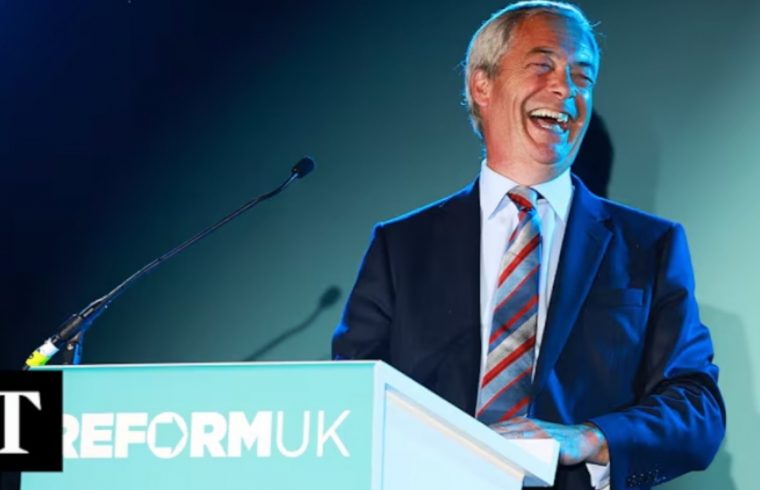 LIVE: Nigel Farage Hosts Reform UK Press Conference London