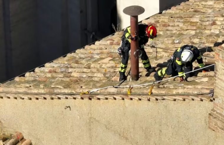 Sistine Chapel preparations ahead of conclave to elect new pope