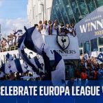 Spurs Celebrate Europa League Win