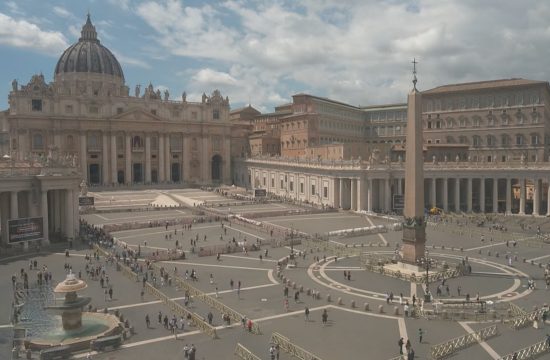 Vatican - crowds visit on first day of Pope Leo