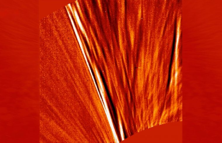 Watch wind whirl from the Sun