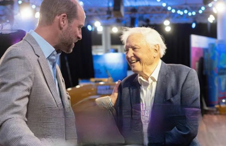 Prince William and David Attenborough Bond over Ocean Conservation