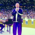 the stadium and the nation adored him