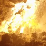 in flames within seconds