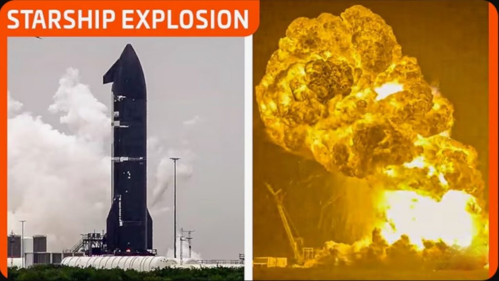 Spacex Explosio SpaceX Starship 36 explodes | YNUKtv