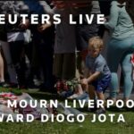 LIVE: Fans mourn Liverpool's Diogo Jota at Anfield stadium