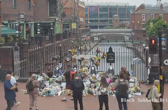 LIVE: Fans mourn Ozzy Osborne in Birmingham