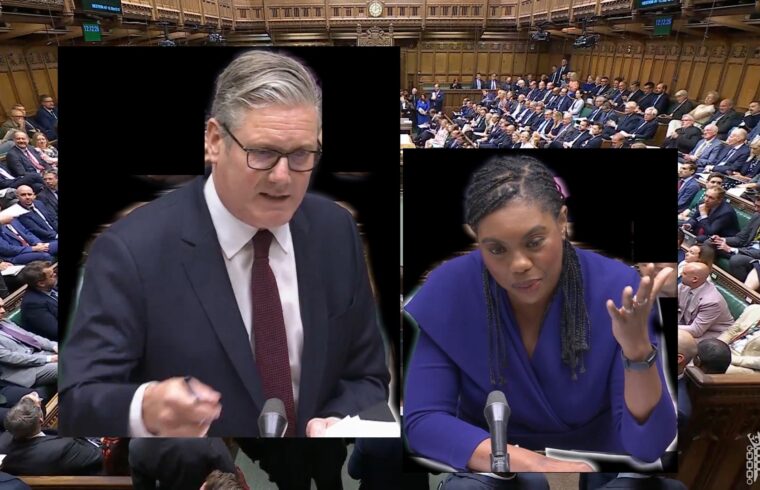 PMQs: Starmer and Badenoch clash over tax