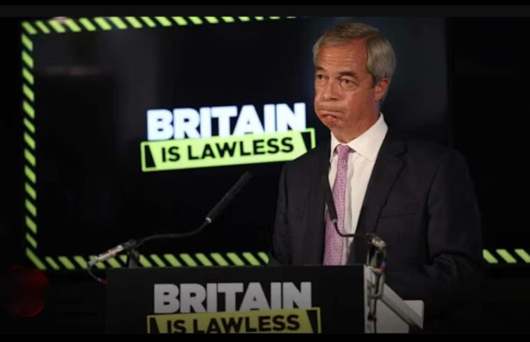 Nigel Farage makes 'significant' announcement on crime policy