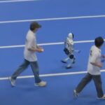 in the race
