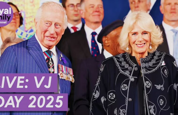 Live: The King and Queen Attend National VJ Day 80th anniversary event