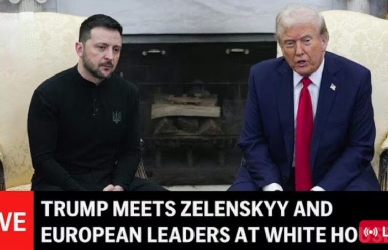Live: Trump meets Zelenskyy and European Leaders at White House