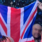 showing pride of flag