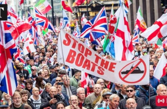 LIVE: Tommy Robinson Leads Anti-Immigraton Protest in London