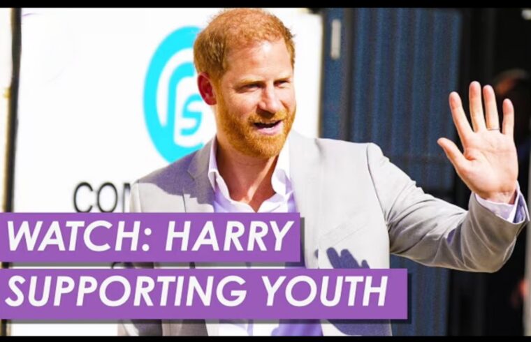 Watch: Prince Harry Visits Community Recording Studios Nottingham