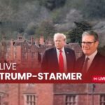 LIVE: US President Donald Trump meets PM Keir Starmer