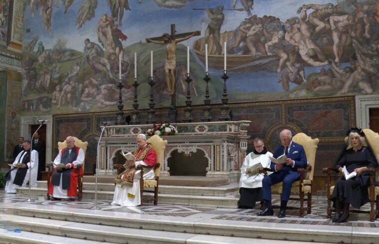King Charles meets Pope Leo in historic visit
