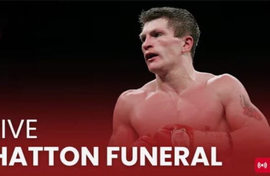 LIVE: Funeral procession for boxing legend Ricky Hatton
