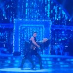 La Voix perfecting her dance with Aljaž 