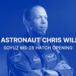 NASA Astronaut Chris Williams Soyuz-28 Hatch Opening