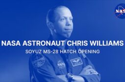 NASA Astronaut Chris Williams Soyuz-28 Hatch Opening