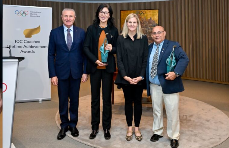 Two coaching legends honoured by IOC